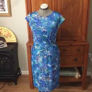 Avon Blue & Green Dress